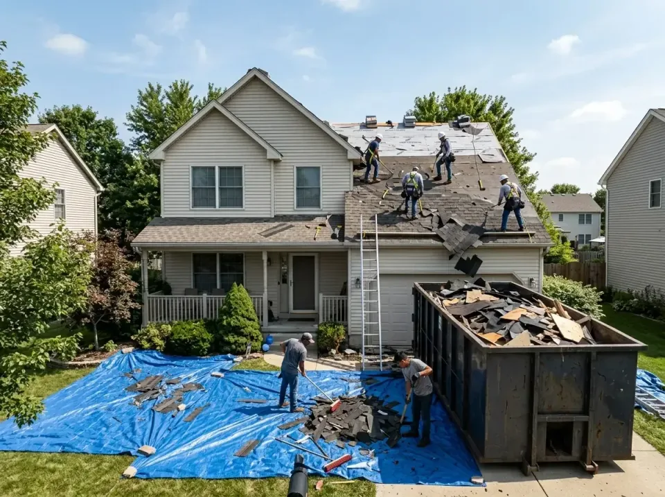 roof-replacement-debris-remova-004 — frequently asked questions, Cheapest Dumpster Rentals in Indianapolis, IN